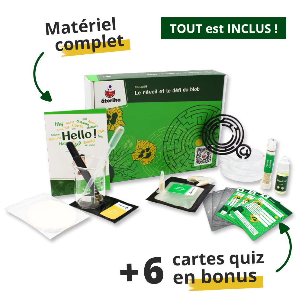 Nopalia® Kit Blob Vivant - Expérience Scientifique Complète - Ton Blob En 24h 93571870